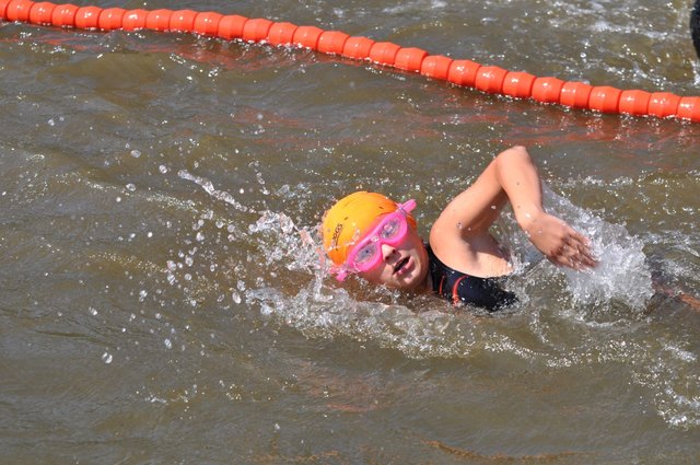 Marit Franz erkämpfte sich im Bewerb über die 200 Meter den ausgezeichneten dritten Platz.