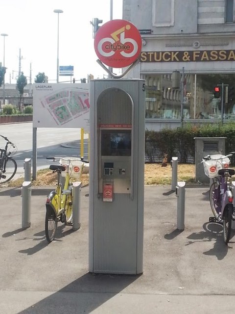 Citybike Station Matzleinsdorferplatz