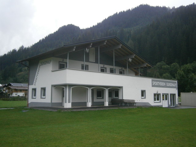 Vereinsgebäude SV Elbigenalp | Foto: SV Elbigenalp