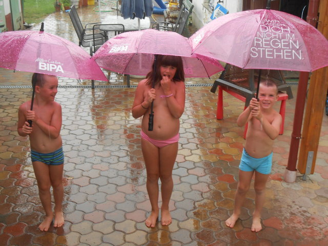 I am singing in the rain