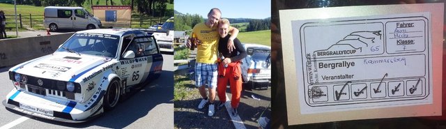 Jubel und feiern nach dem Erfolg .....