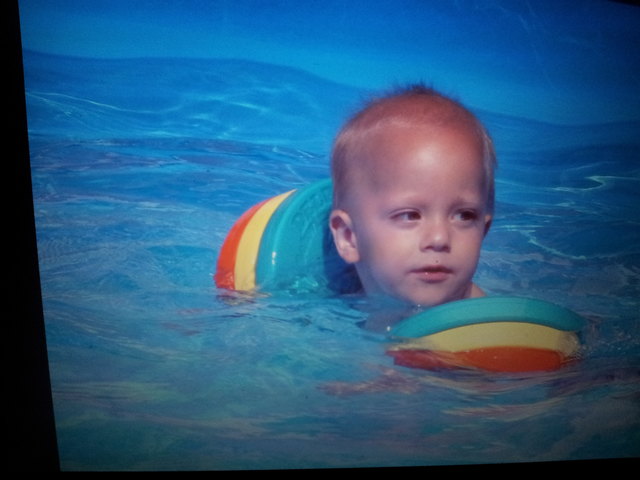 Wasserspass für Samuel