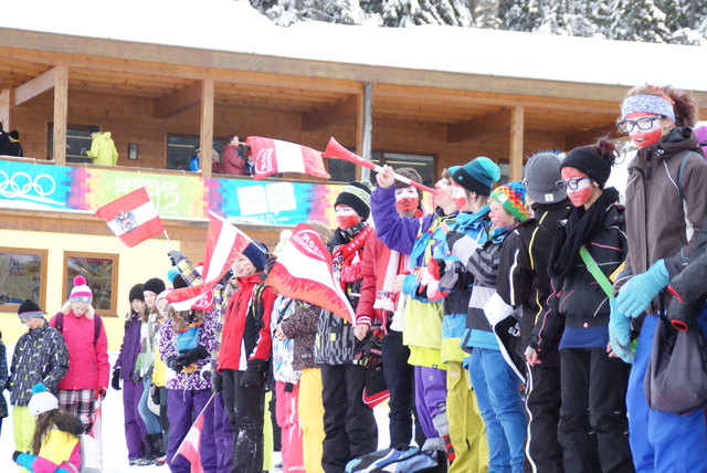 Die Kinder jubelten schon bei den YOG 2012 in Seefeld.