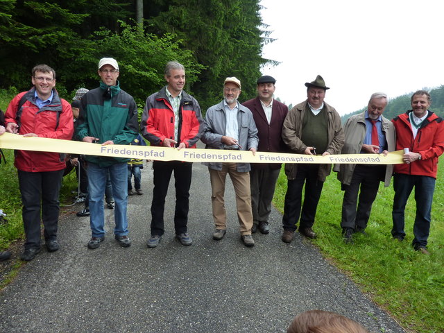 v.l. vieze BGM Ing. Gottfried Schartmüller,BGM Dip.Ing. Georg Strasser beide Nöchling,BGM Franz Gassner Waldhausen,Altbürgermeister Johannes Aigner und Pius Frank Nöchling, BGM Josef Wiesinger Dimbach, Altbürgermeister Franz Schaumüller Waldhausen ,Gemeinderat Josef Geyerhofer Nöchling (Nicht auf den Foto Vize BGM Johann Eder Dimbach