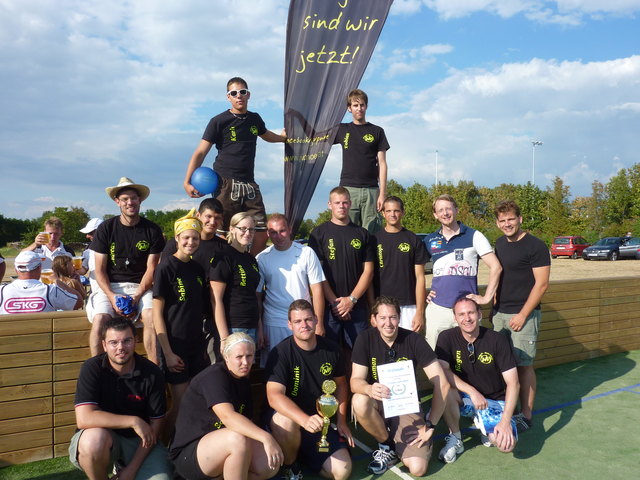 Das Organisationsteam: die JVP Haslau-Maria Ellend.