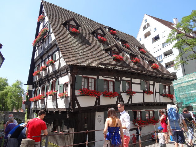 Schiefes Haus in Ulm