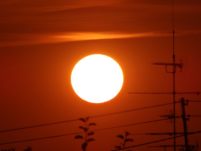 Herrlicher Sonnenuntergang