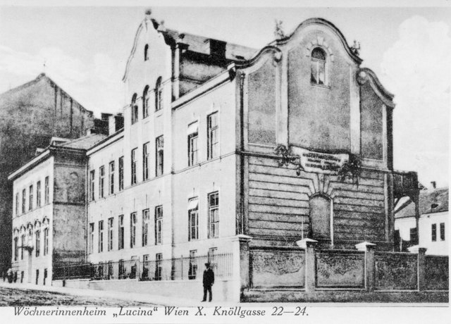 Das Wöchnerinnenheim Lucina in der Knöllgasse 22-24. | Foto: Bezirksmuseum Favoriten