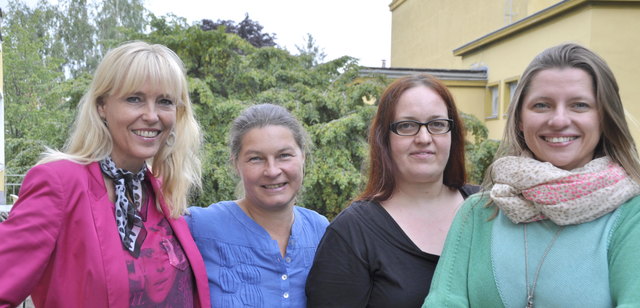Glücksfeen: Michaela, Martina,Doris und Christine  Diese Damen machen Menschen zu Millonären