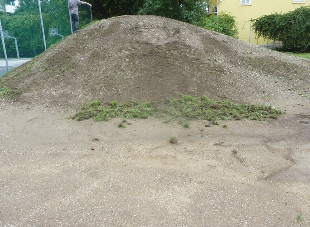SUPER fertig - wieder eine Grünfläche weniger.
Aber keine Sorge, nachdem der Rasen in stundenlanger mühevoller Arbeit - mühevoll ausgegraben wurde, wurde gleich wieder gesät...


Das fünfte Hoch auf die Garten- und Ökostadt Graz gefolgt von einem
Hipp Hipp Hurra ~~~