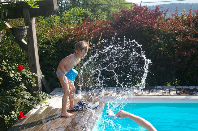 So ein Pool sorgt bei 40° für Erfrischung pur!!!