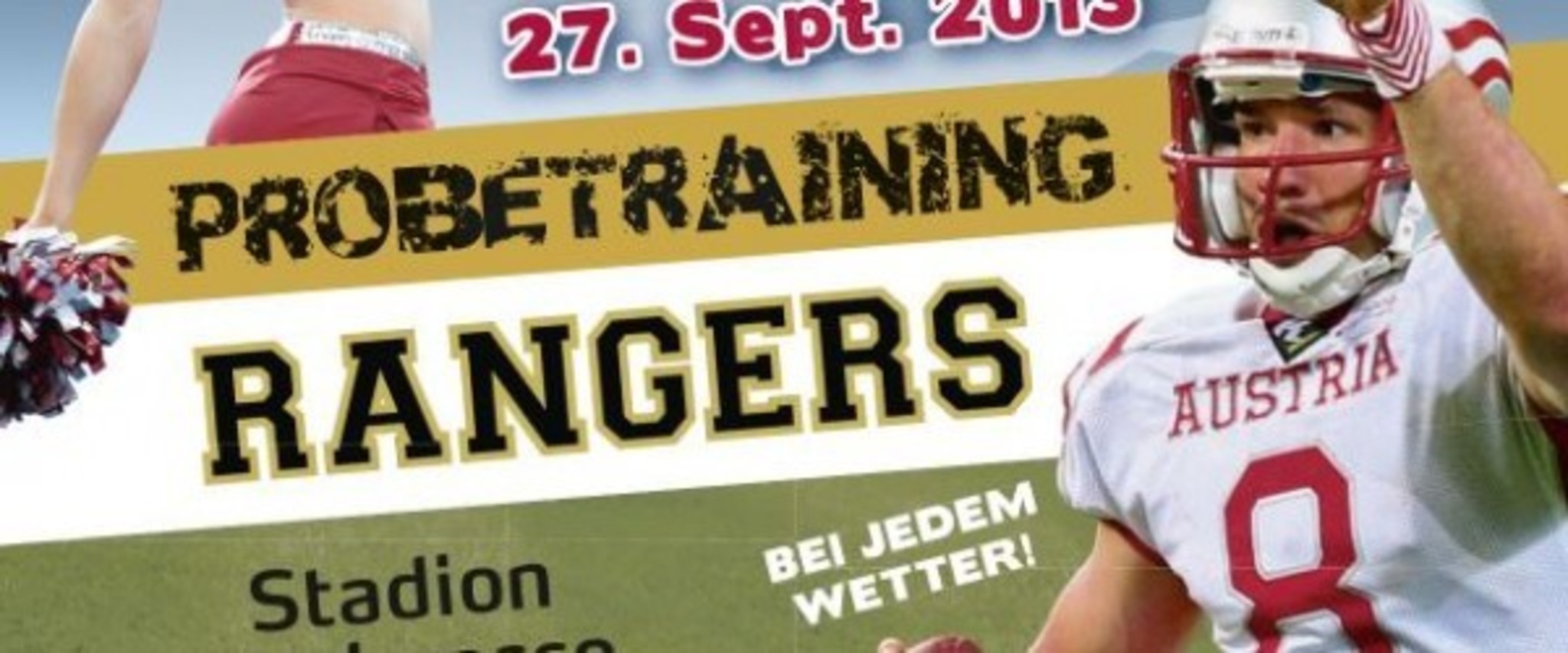Tryout bei den AFC Rangers Mödling