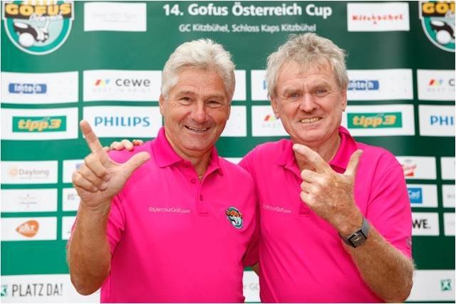 Freude bei den GOFUS-Vorständen Kurt Jara und Sepp Maier. | Foto: Foto: GOFUS