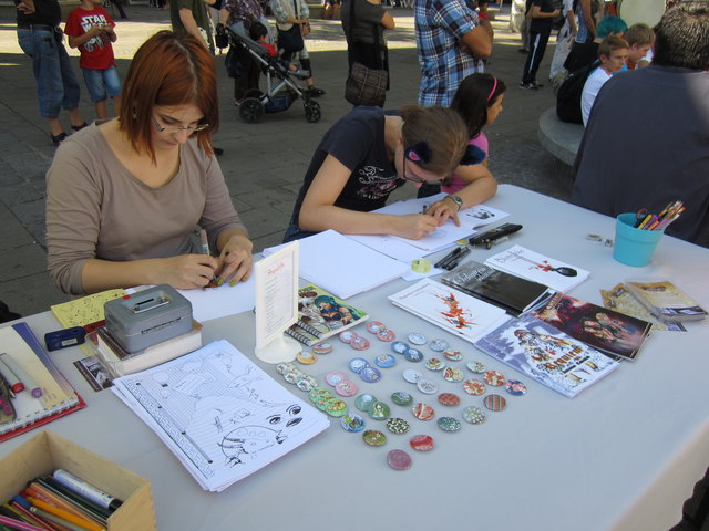 Auch in Sachen Manga gab's wieder einiges zu sehen.