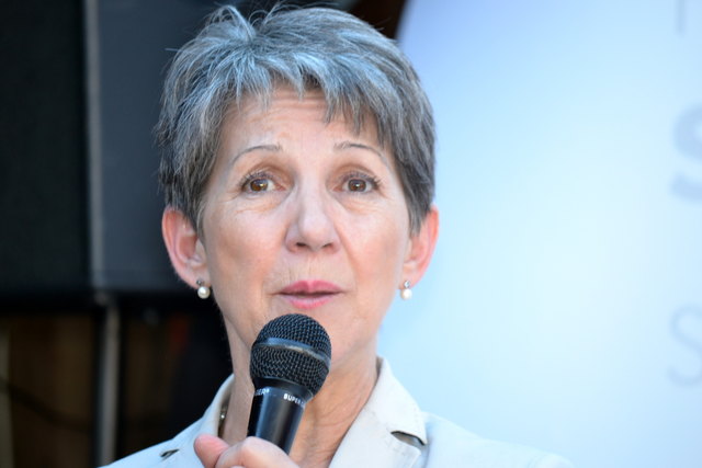 NR Präsidentin Barbara Prammer visiert bei der Nationalratswahl am 29. September den Sieg an.