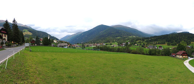 Blick auf Lessach