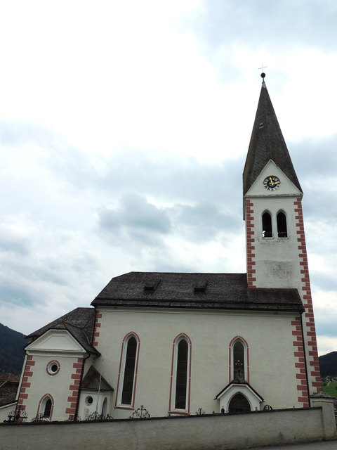 Die Kirche von Lessach