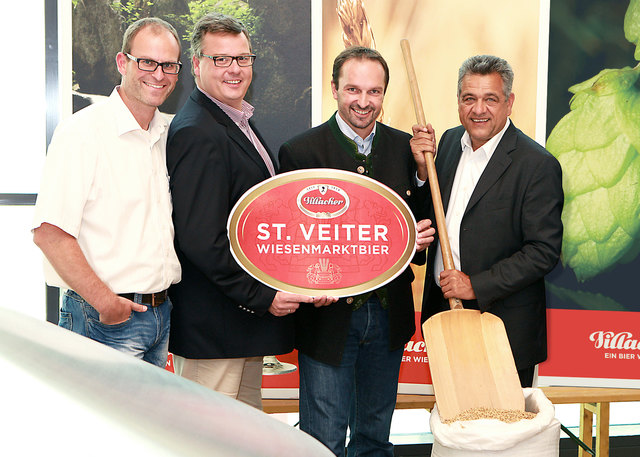 Die "bierige Zusammenarbeit" zwischen Villach und St. Veit wird fortgesetzt | Foto: KK