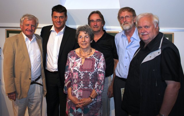 Friedrich Ch. Zauner, Manfred Hinterdorfer, Marion Jerschowa, Herbert Pauli, Josef Kettl und Ernst Schöggl. | Foto: Privat