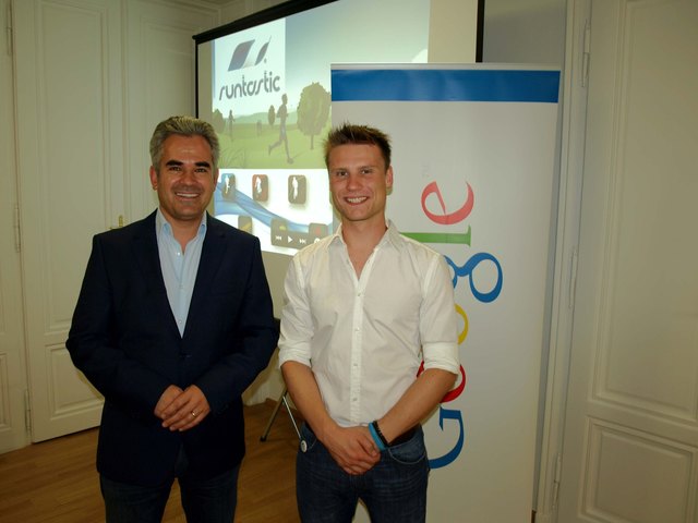 Markus Keinberger (l.) und Mario Aichlseder | Foto: Runtastic