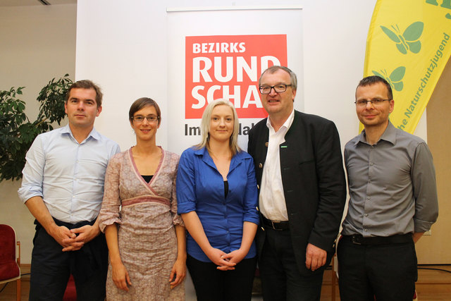 Diskutierten in Haslach unter der Leitung von Andreas Kupfer (l.): Ruth Moser, Kerstin Zinnöcker, Ernst Wurz und Erich Dallhammer.