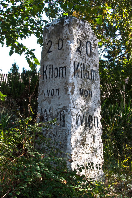 "Meilen"- Stein