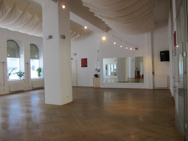 Der Saal im Tanzstudio Apollo 21
