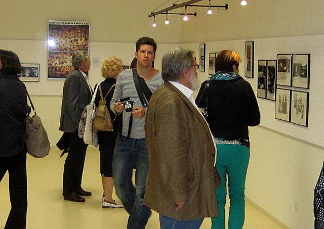 Die Ausstellung findet Gefallen