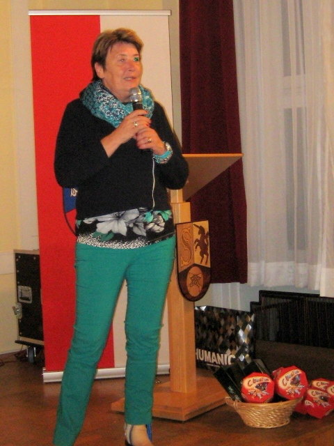 Fr. BV. Angerer trotz Verletzung am linken Fuss ist bei uns