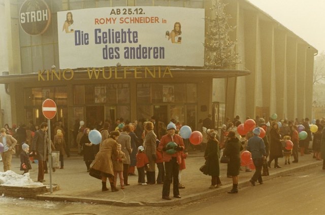 Einst: Das Wulfenia-Kino als Treffpunkt für alle Filmbegeisterten | Foto: KK