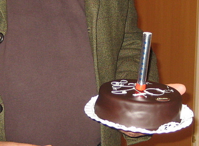 Es gibt sogar ein Torterl