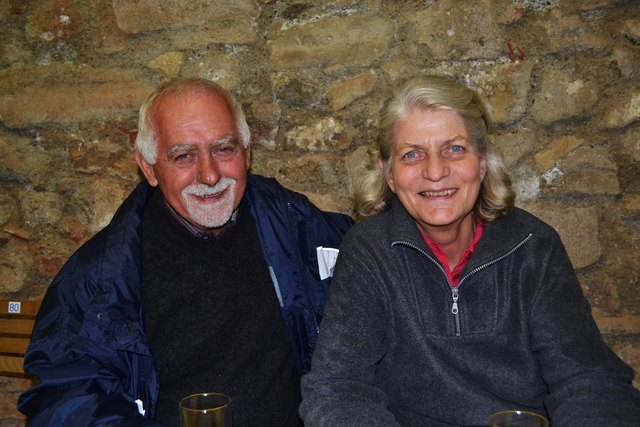 Auch Gerald und Brigitte Fröhlich traf man beim Herbstheurigen.