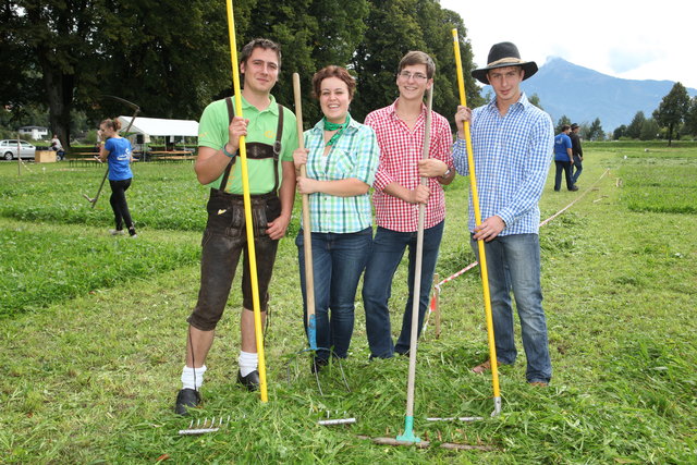 Gerhard Holzinger aus Fornach,  Katharina Schindecker aus Pöndorf,  Martin Braun aus Schwanenstadt und Martin Schimpl aus Fornach