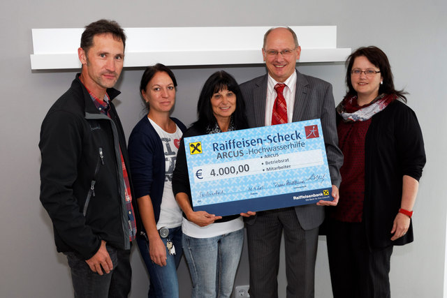 Horst Stöbich, Sonja Reisinger, Elisabeth Wiesinger, Franz Stadlbauer und Andrea Hofer. | Foto: Foto: privat