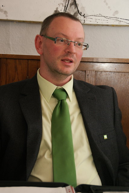 Wolfgang Gruber, Spitzenkandidat für die Nationalratswahl im Bezirk Ried.