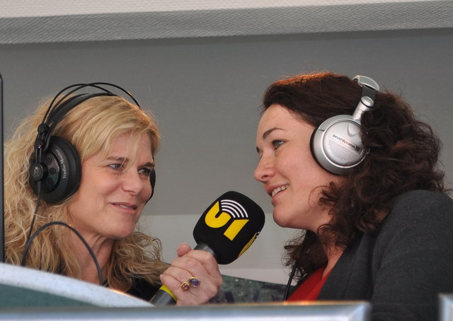 LHstv Ingrid Felipe im Interview mit Radio U1