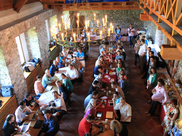 100 Interessierte waren beim Castlecamp in Kaprun mit dabei. | Foto: Foto: Privat