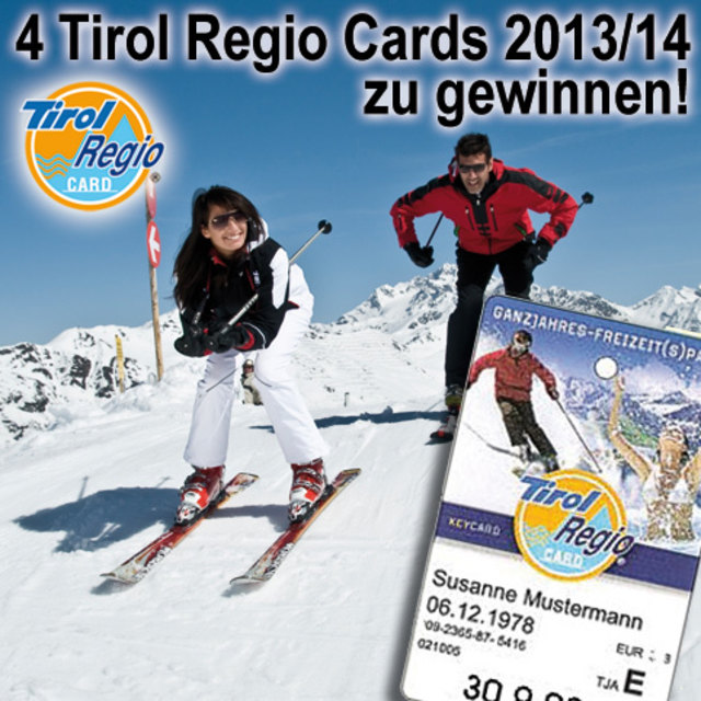 4 Regio Cards zu gewinnen!