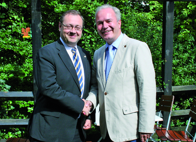 Gerald Hamminger und Hermann Gittmaier | Foto: Huber