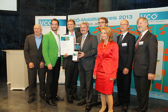 GESAMTGEWINNER und Gewinner in der Kategorie MOBIL IN DER REGION: Verkehrsverbund Ost-Region (VOR) | Foto: Sina