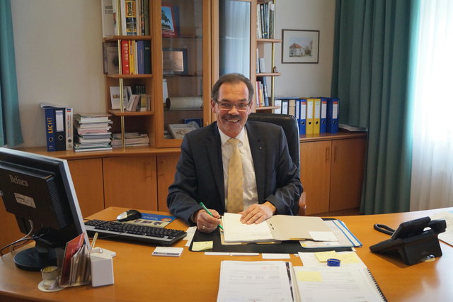 Bürgermeister Kurt Jantschitsch rüstet seine Gemeinde mit modernen Maßnahmen für die Zukunft.