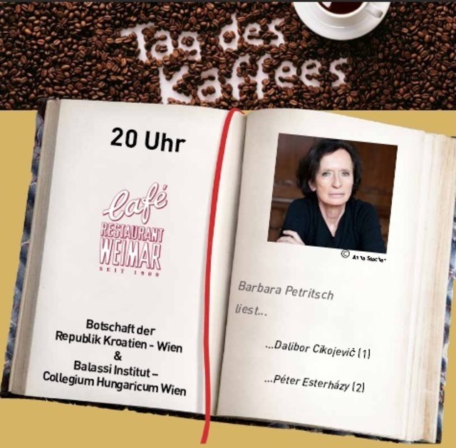 Burgschauspielerin Barbara Petritsch liest am 1. Oktober im Café Weimar | Foto: EUNIC Austria