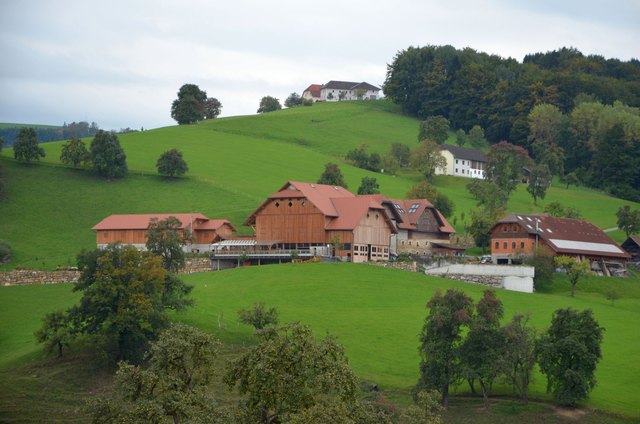 Erster Blick auf den Hof von Annemarie und Herbert Hochwallner