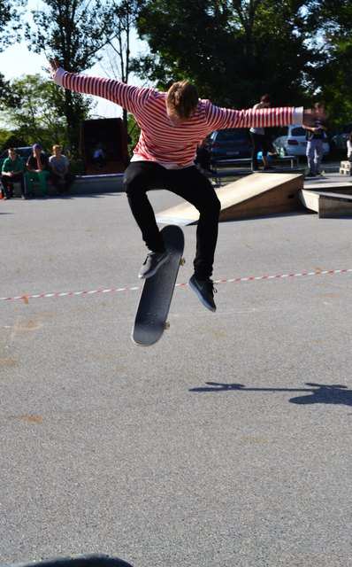 Die Teilnehmer wie Kubo Irancik zeigten ihre Künste.