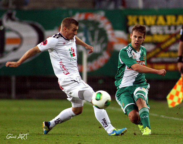Kerhe kam bei Luis Schaub zu Spät - 1:0.  FOTO: Güni ART