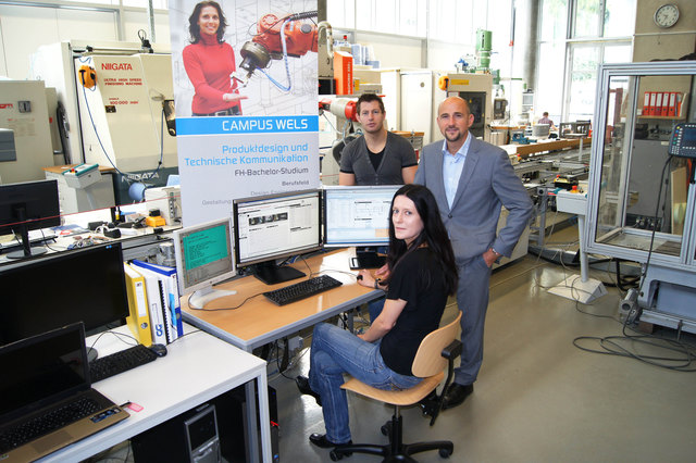 Die 34-jährige Welserin Martina Repp achtete auf durchdachtes Design und optimierte Usability. | Foto: FH OÖ
