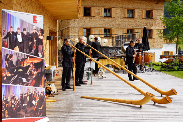 Als perfekter Ort für das Fesitval in Lech präsentierte sich einmal mehr der Club des Hotel Aurelio, in dem drei der Konzerte stattfanden. | Foto: Hotel Aurelio