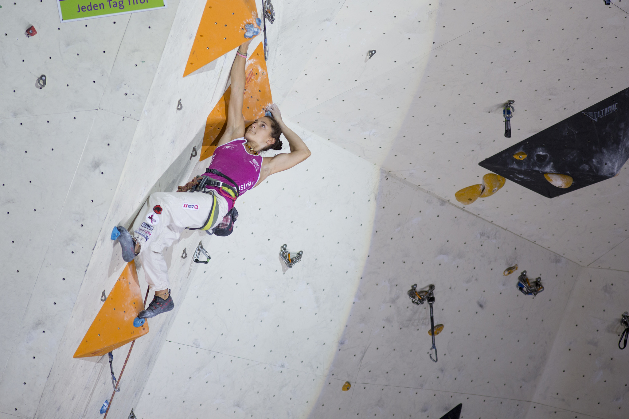 Kletterweltcup Magdalena Röck holt Platz 2 Landeck