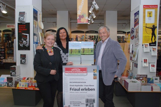 Präsentation: Gisela Hopfmüller, Annegret Lackner-Spitzer und Franz Hlavac (von links) | Foto: KK
