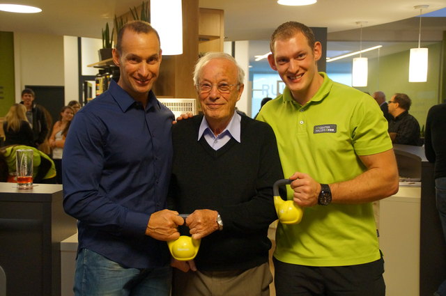 Drei Generationen Petautschnig: Manfred, Papa Christian und Sohn Patrick.